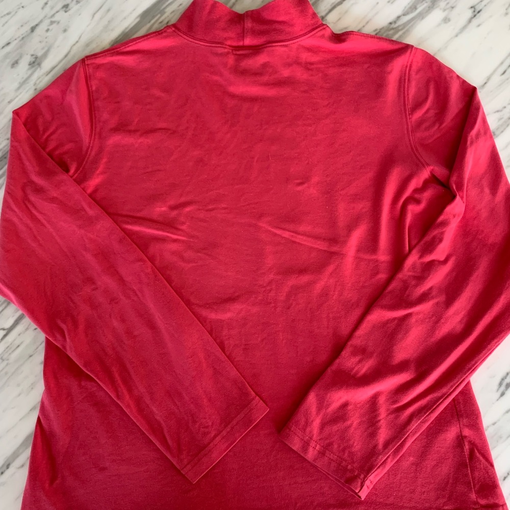 Talbots mock neck top